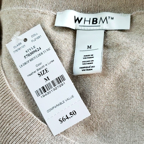 💥NWT Heather Sweater, Beautiful - Sz M - Picture 5 of 6